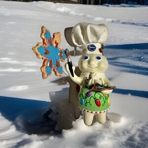 Carlton Cards "Santa's Little Helper" Pillsbury Doughboy Ornament 2005, #140